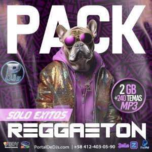 Pack Reggaeton Éxitos +240 MP3 320 kbps (Colección Premium)