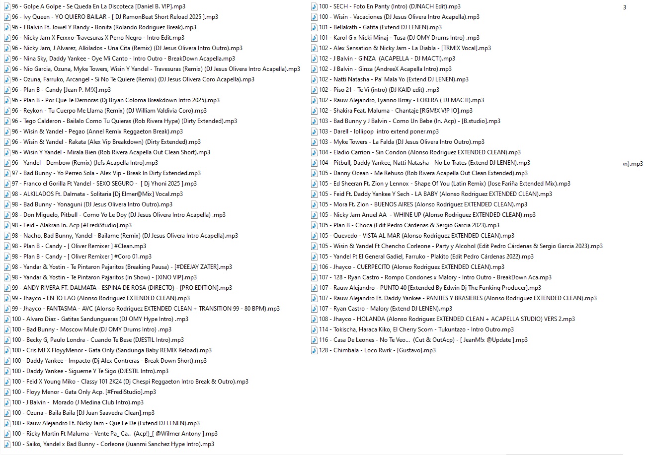 Pack Reggaeton Éxitos +240 MP3 320 kbps (Colección Premium) - Image 4